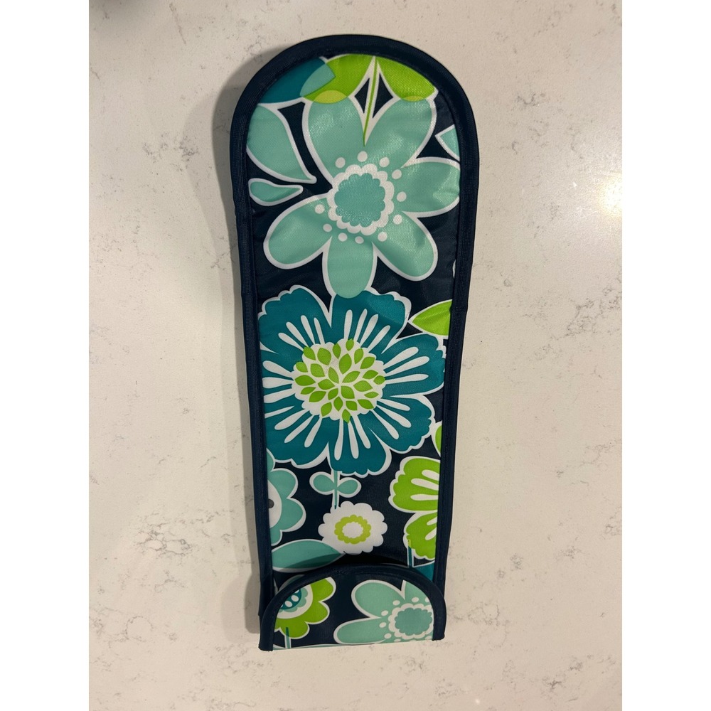Thirty-One Thermal Flat‎ Iron Sleeve Floral Heat Resistant Travel Pouch